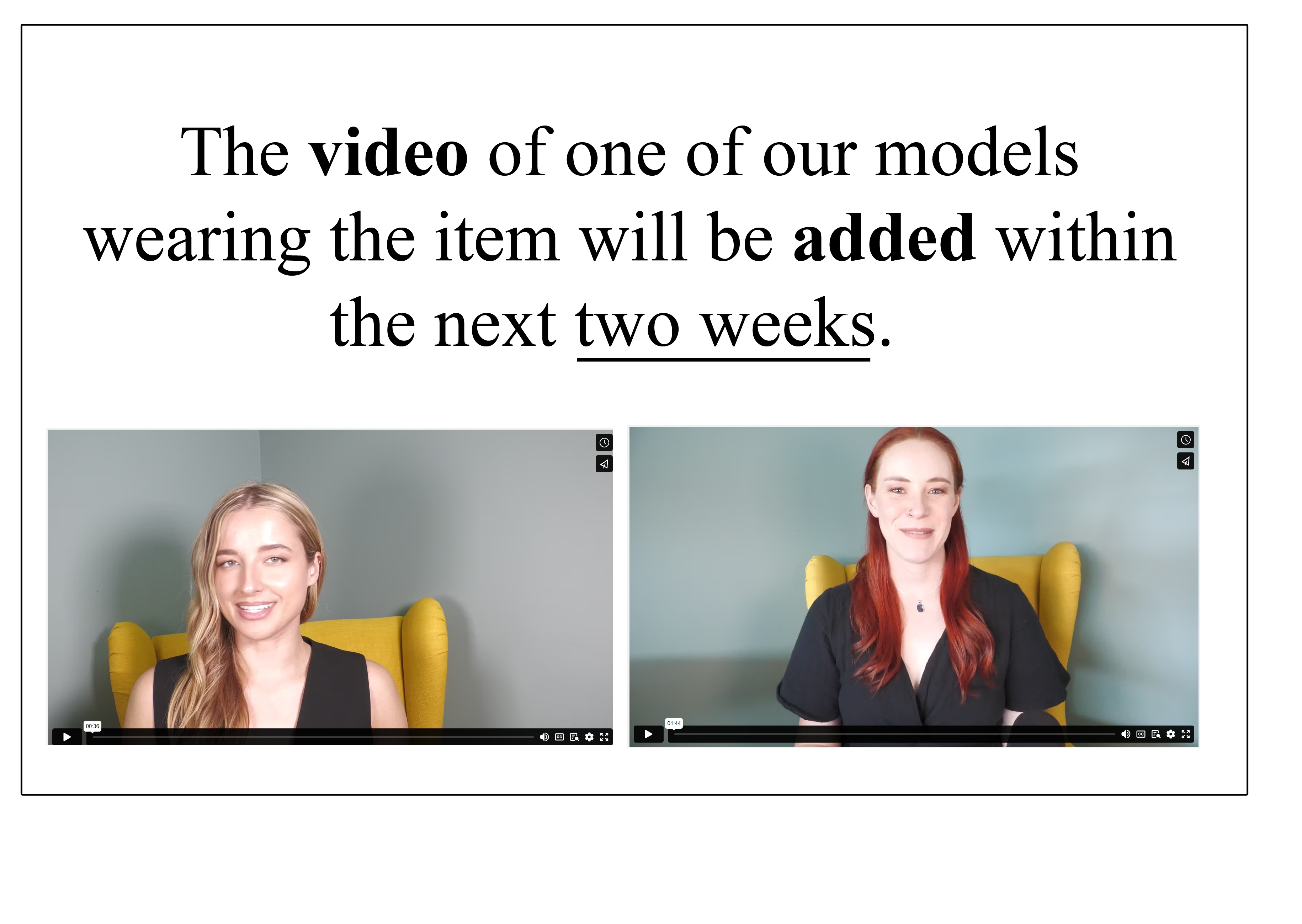 Model Video